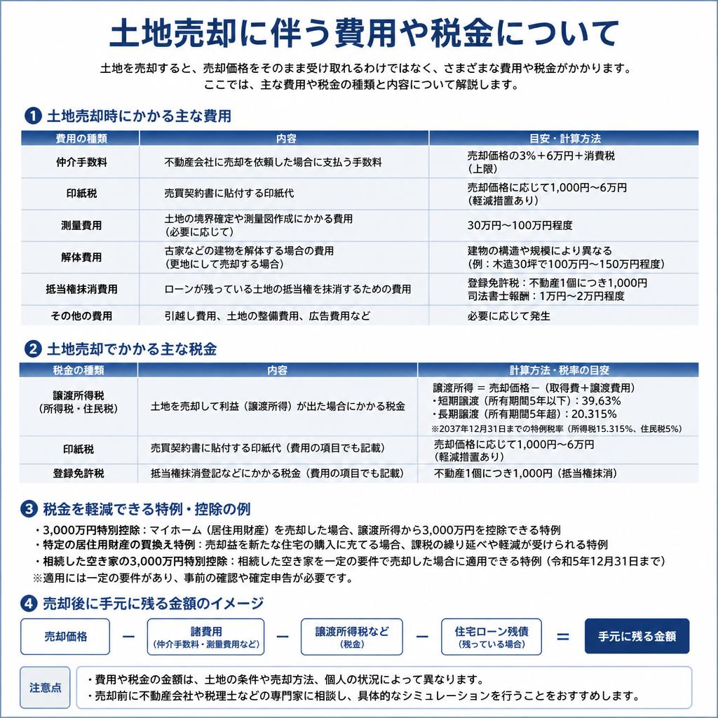5. 必要な費用・税金の理解