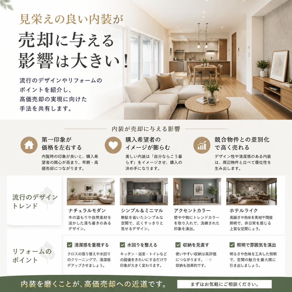 5. トレンドに合わせた内装リフォームのすすめ