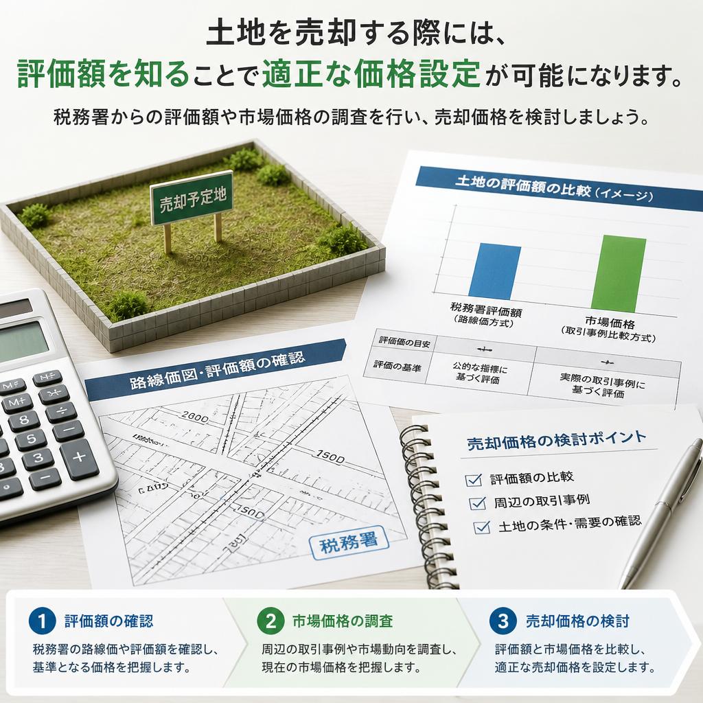 土地の評価額を知る