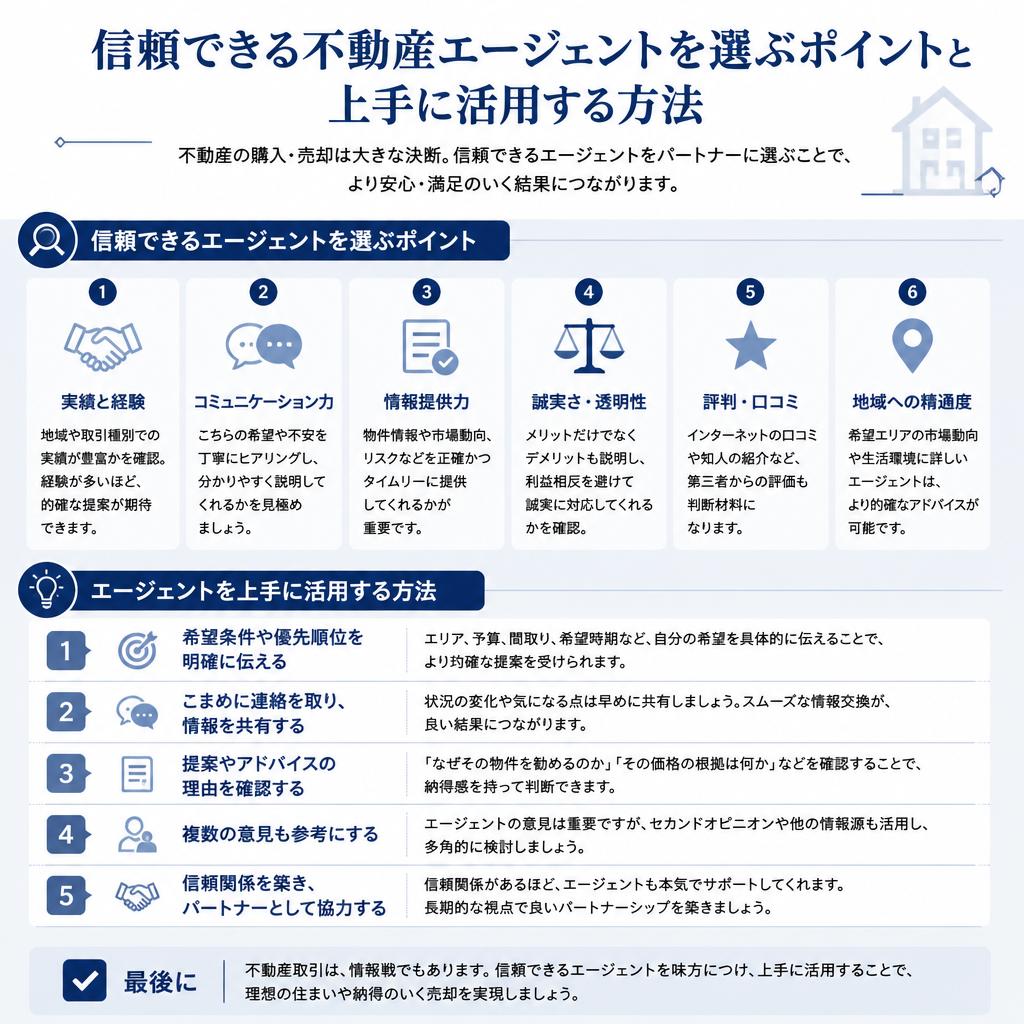 不動産エージェントの活用法