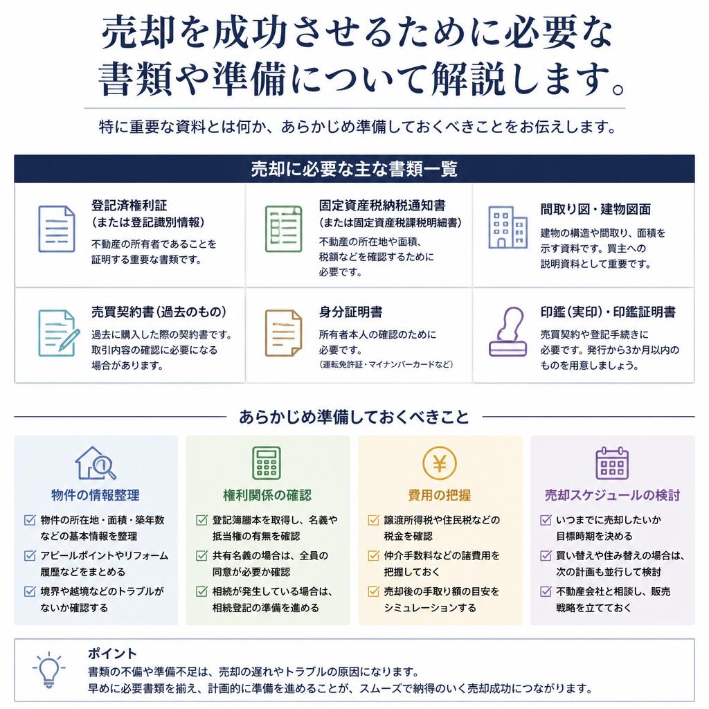 2. 売り出し前の準備とは？