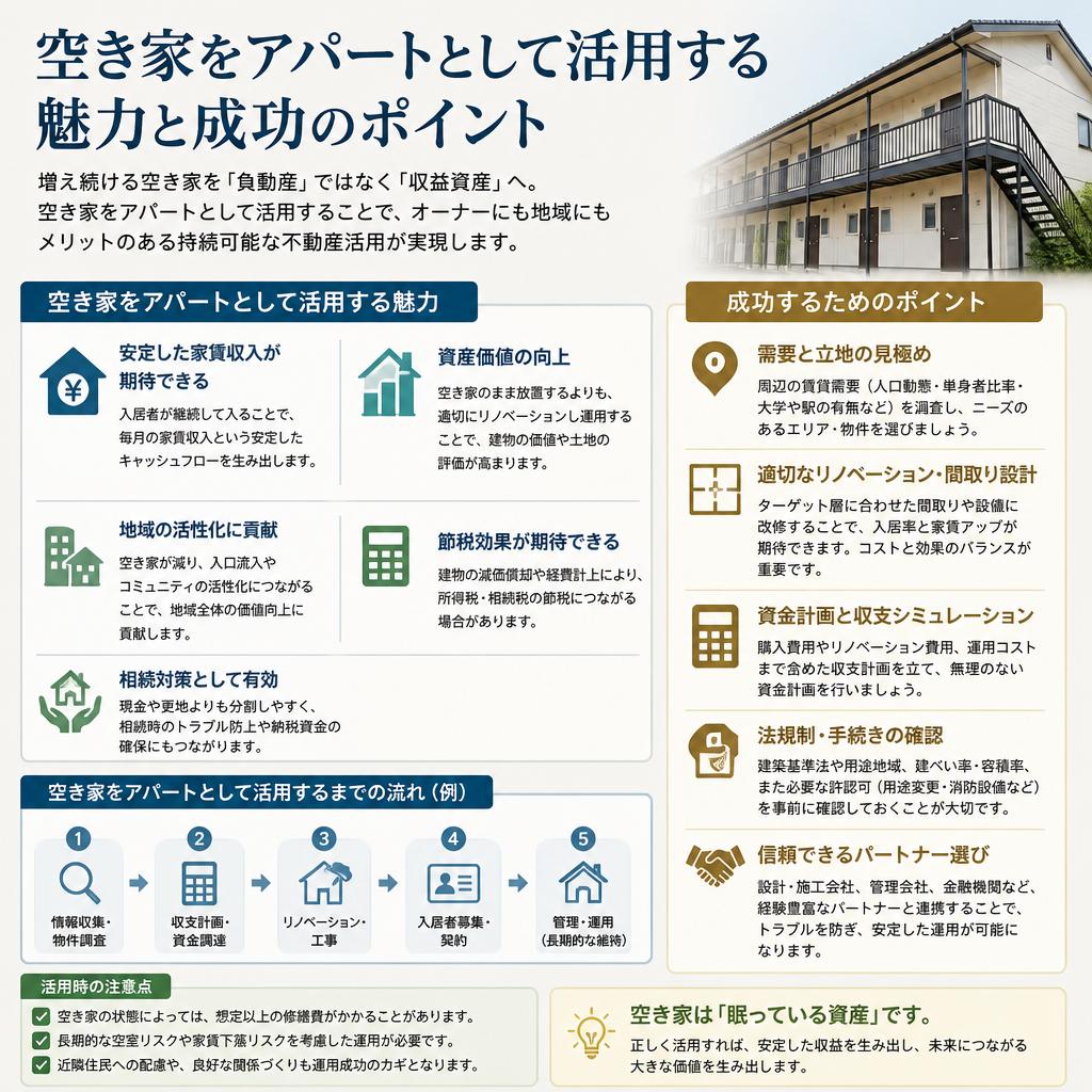 アパート経営の魅力