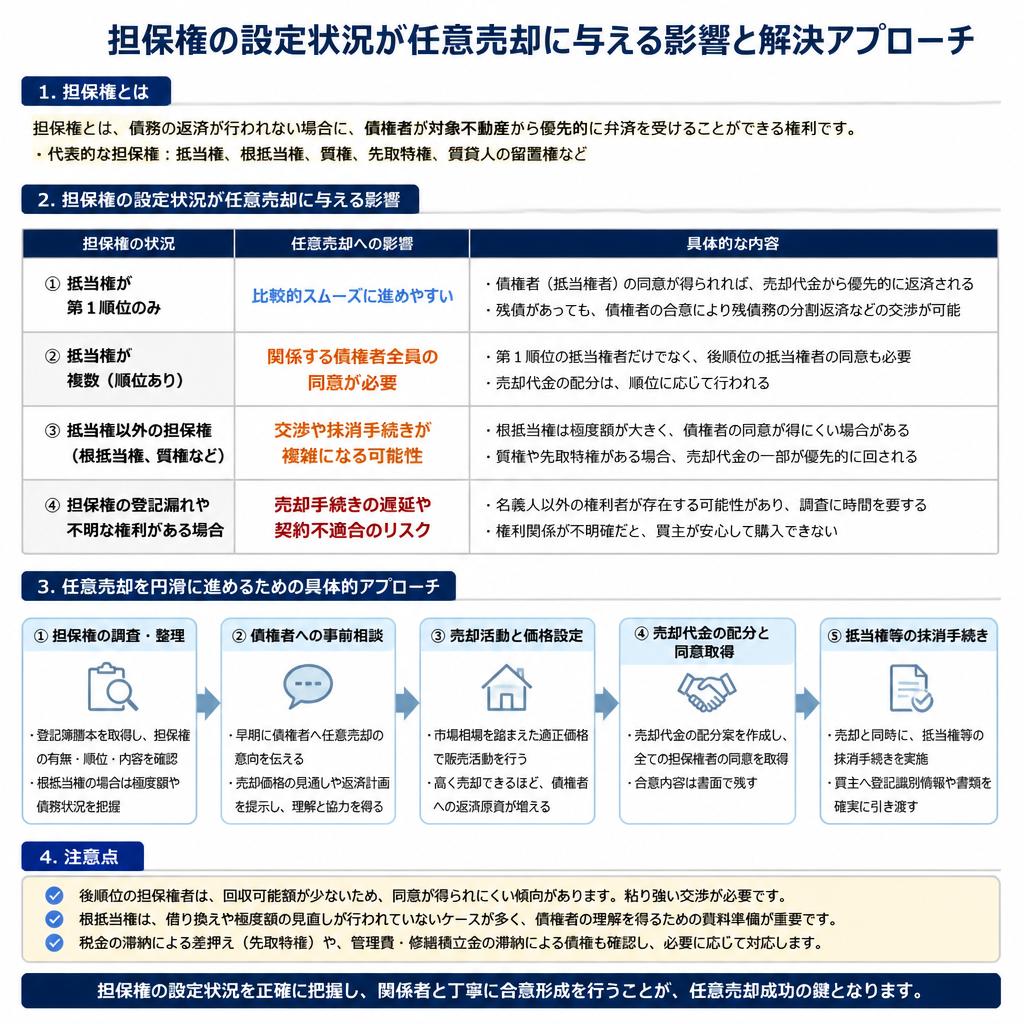 ケース2:担保権の問題がある場合