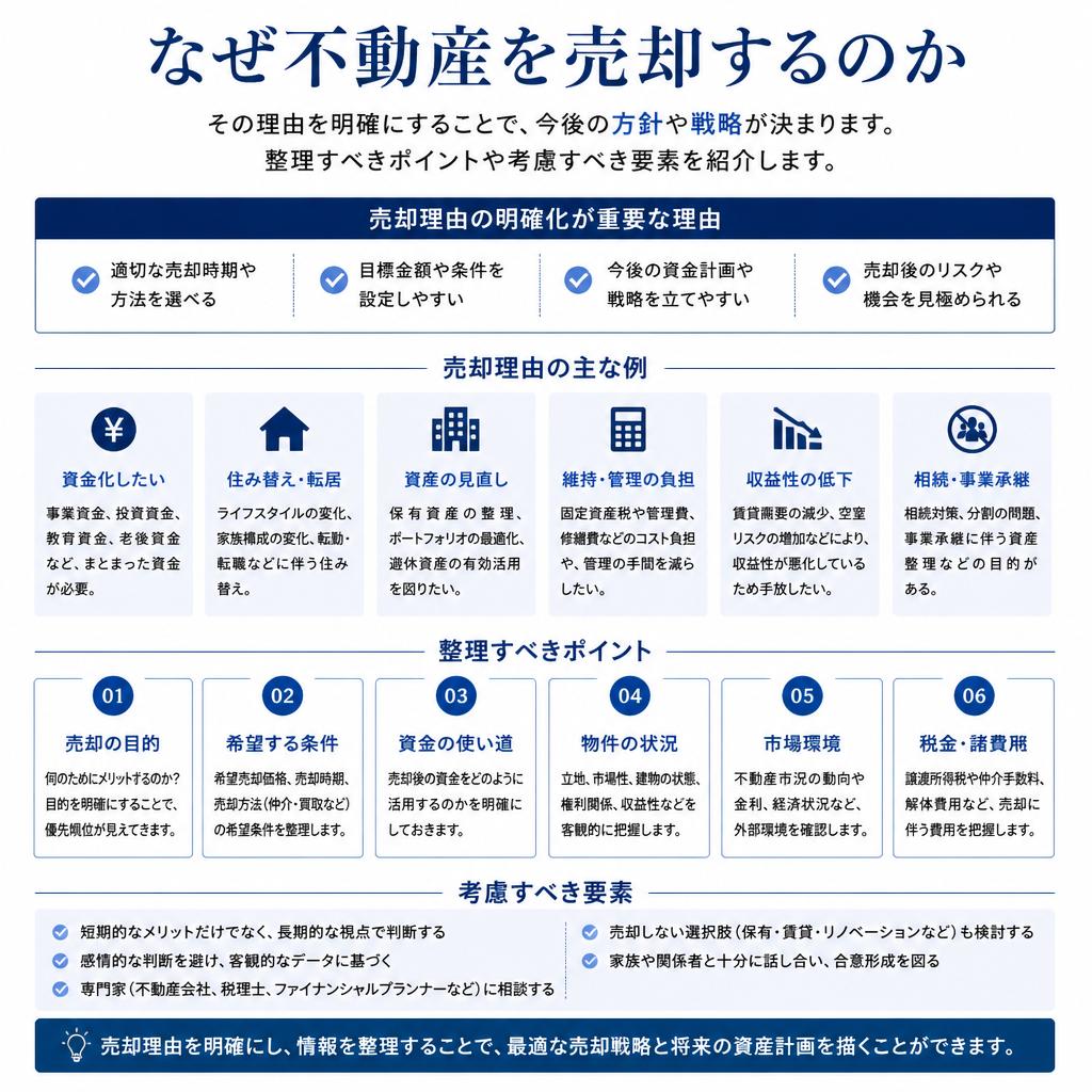 2. 売却理由の整理