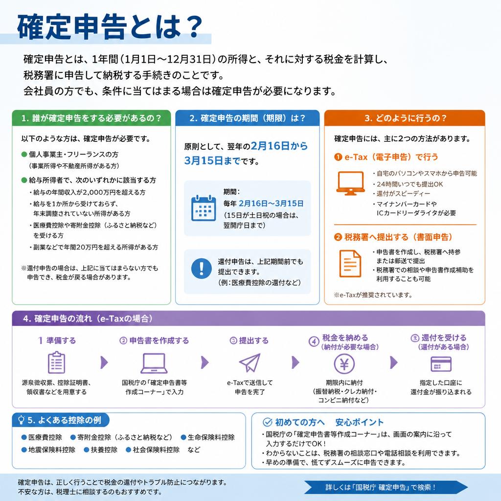 2. 確定申告の基本知識