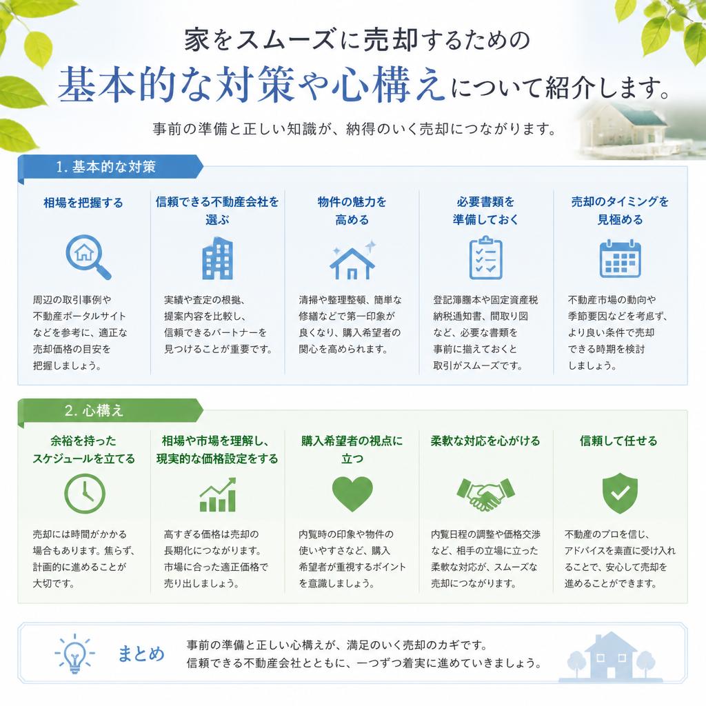 不安を解消するための基本対策