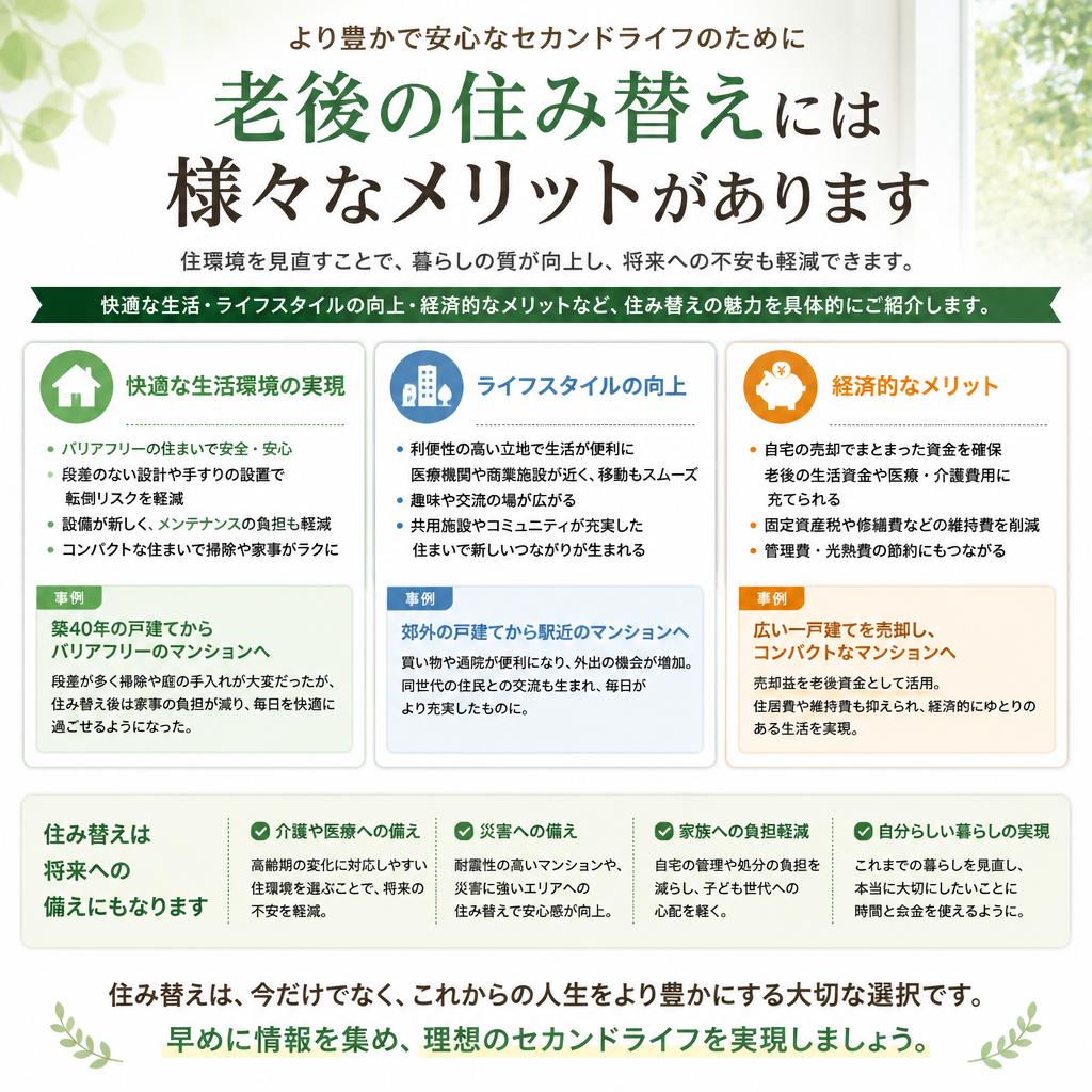住み替えのメリット