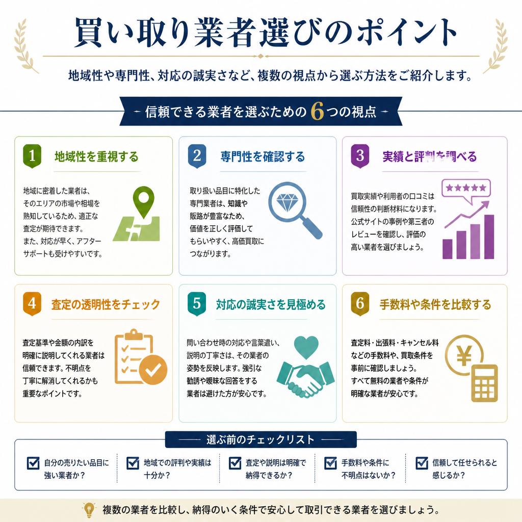 訳あり物件の買い取り業者の選び方