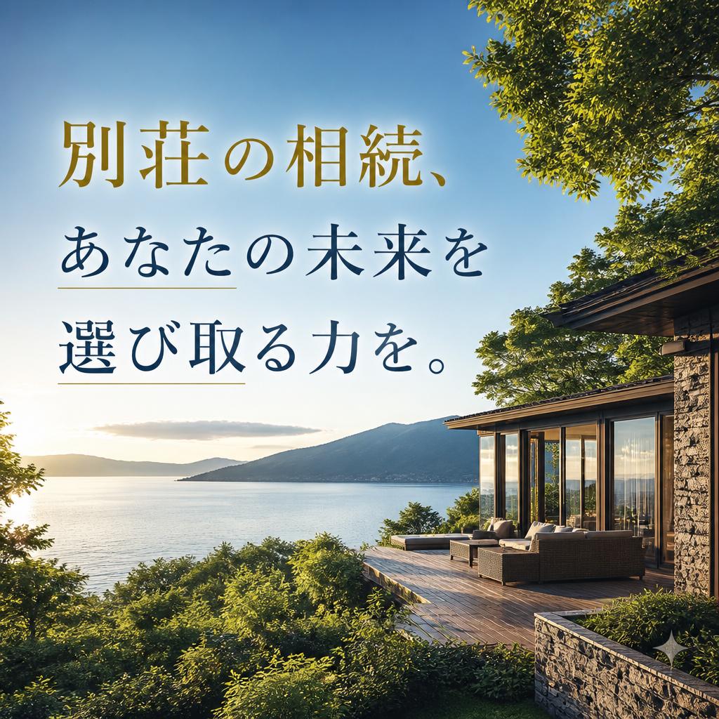 別荘の相続、あなたの未来を選び取る力を。