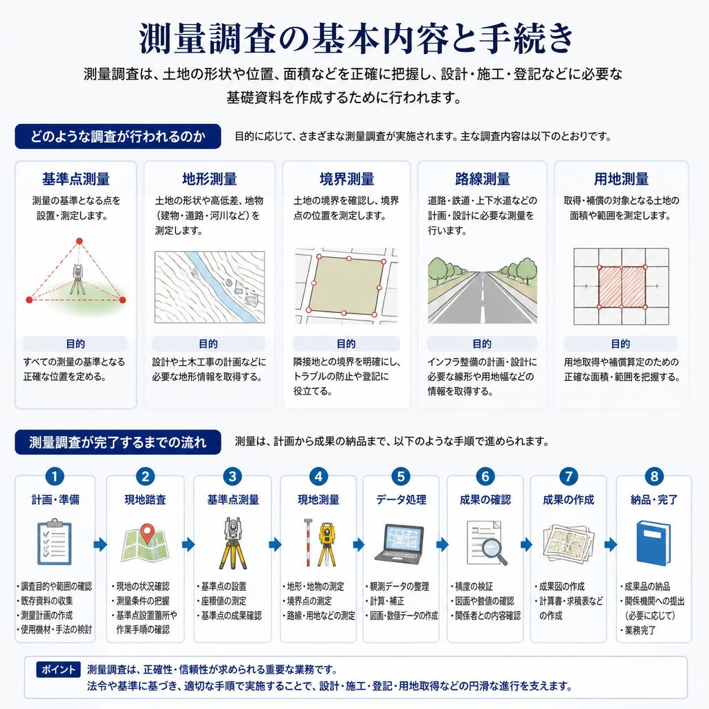 測量調査とは？