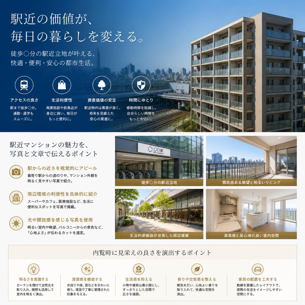 物件の魅力を最大限に引き出す
