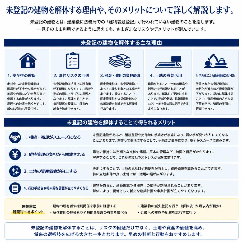 2. 解体の必要性