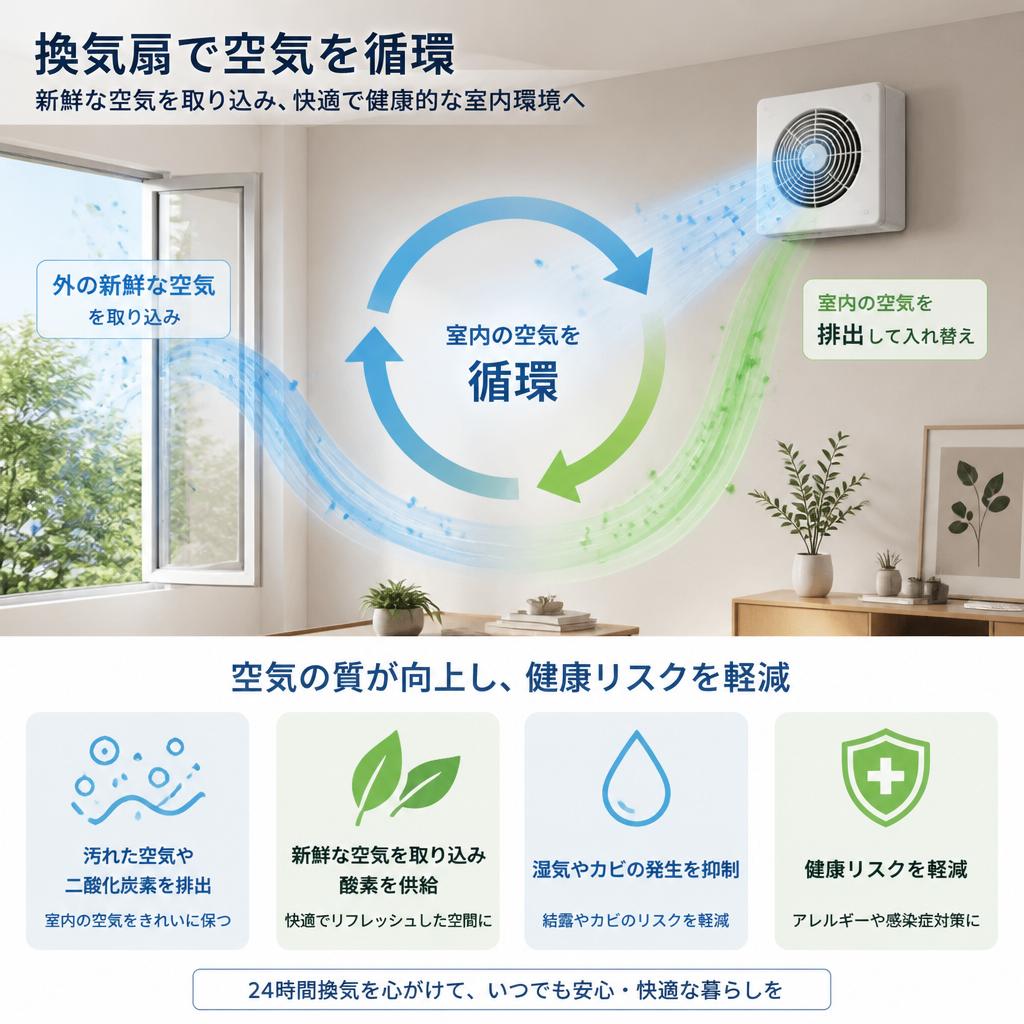 空気の質を保つための効果