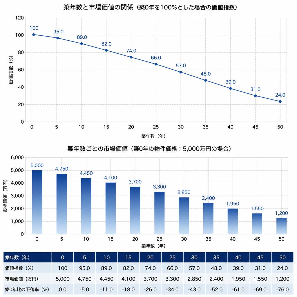 築年数と不動産価値の関係