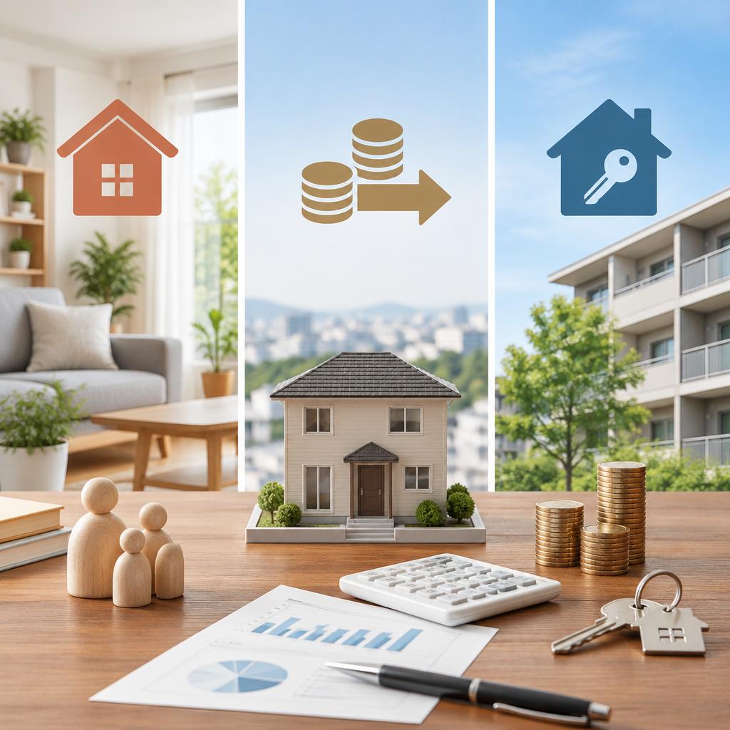 家に住み続ける?売却する?離婚後の暮らしから選択肢を考える