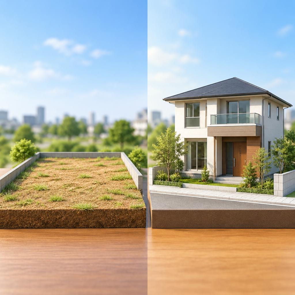 土地は原則非課税、建物は条件によって扱いが変わる